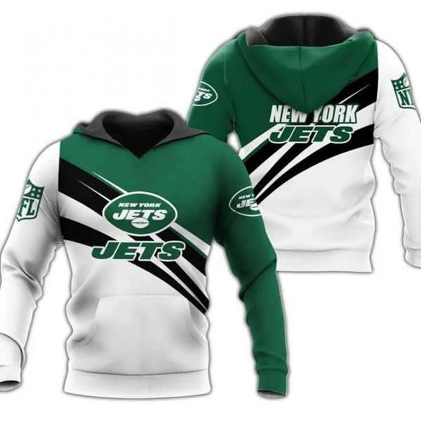 New York Jets Nfl 3D Hoodie