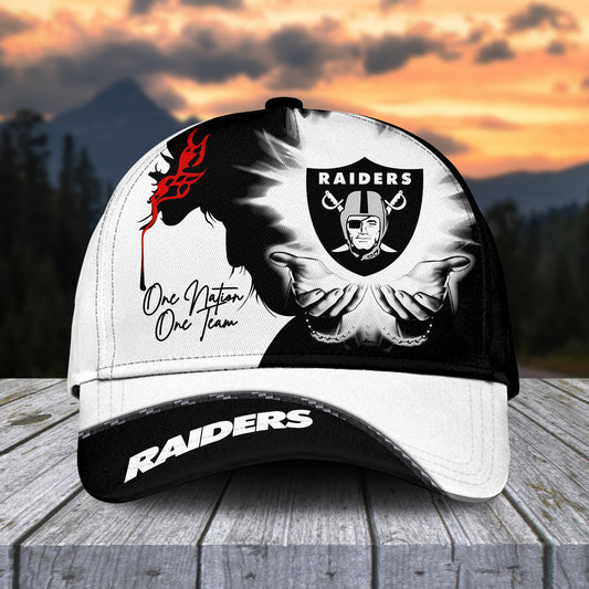 Las Vegas Raiders Classic Cap - One Nation One Team Design