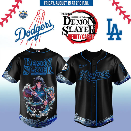 LA Dodgers _ Demon Slayer Jersey 2025