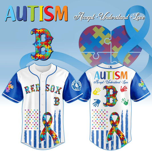 Boston Red Sox × Special Autism Awareness Month Limited Edition Jersey