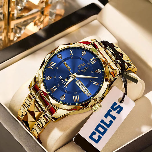 Indianapolis Colts x Rolex Alloy Luxury Quartz Watch