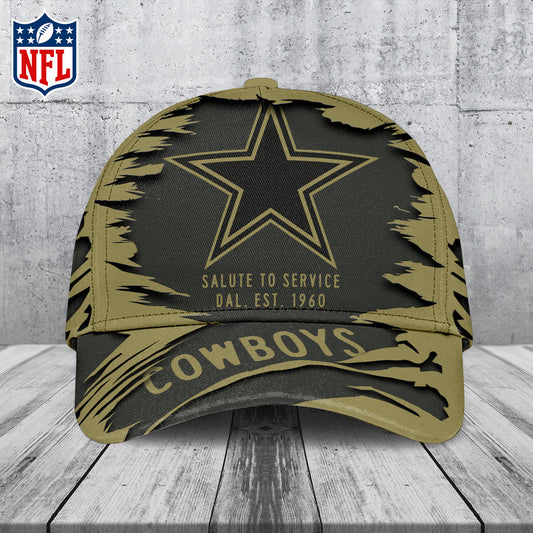 Dallas Cowboys 2025 Salute to Service Classic Cap