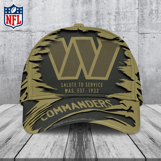 Washington Commanders 2025 Salute to Service Classic Cap
