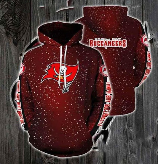 Nfl Tampa Bay Buccaneers Snow Christmas 3d Hoodie