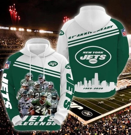 New York Jets 25 Nfl Gift For Fan 3D Hoodie