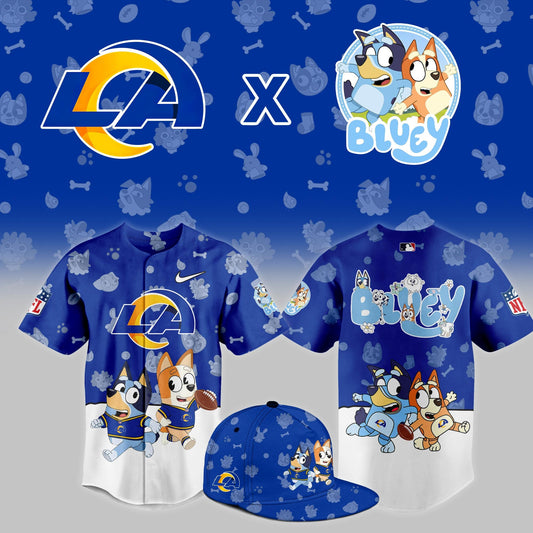LA.Rams x Bluey Night Limited Jersey