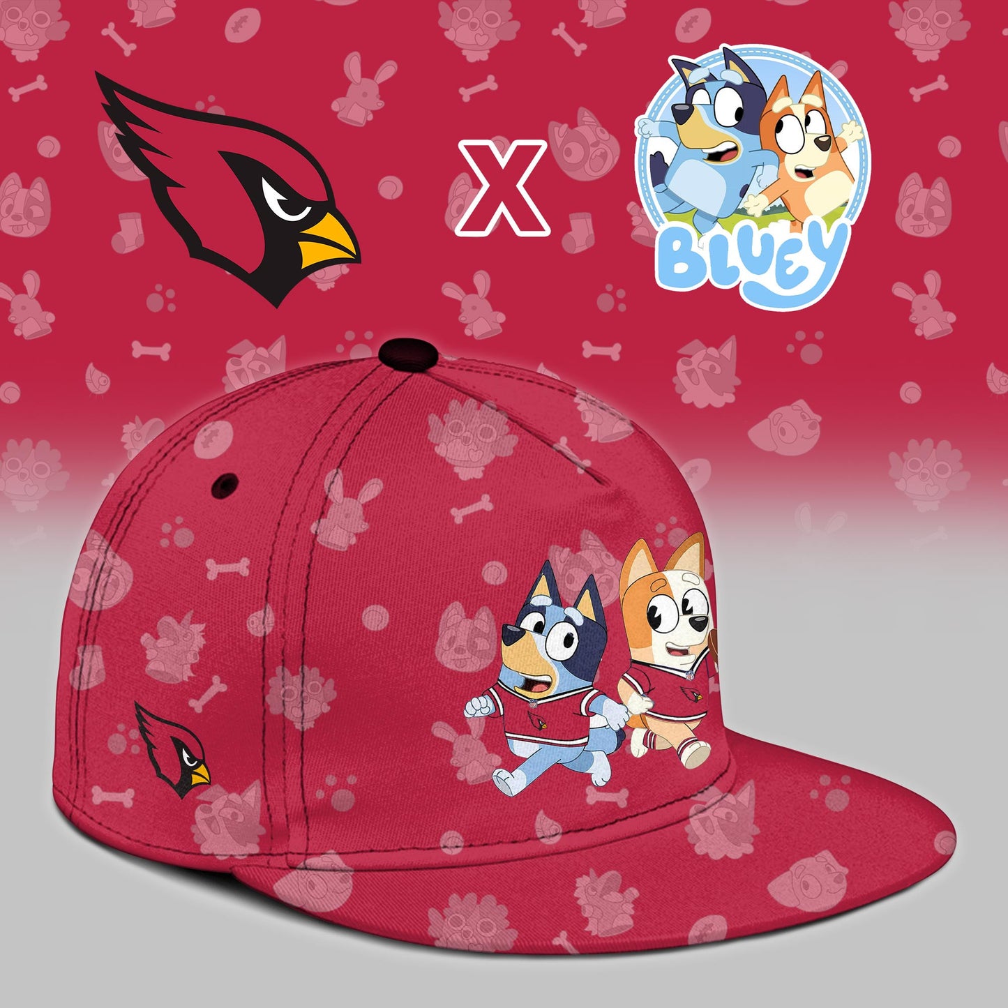 A.Cardinals x Bluey Night Limited Jersey