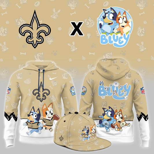 NO.Saints x Bluey Night Limited Hoodie