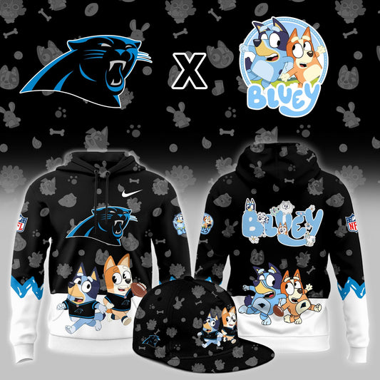 C.Panthers x Bluey Night Limited Hoodie